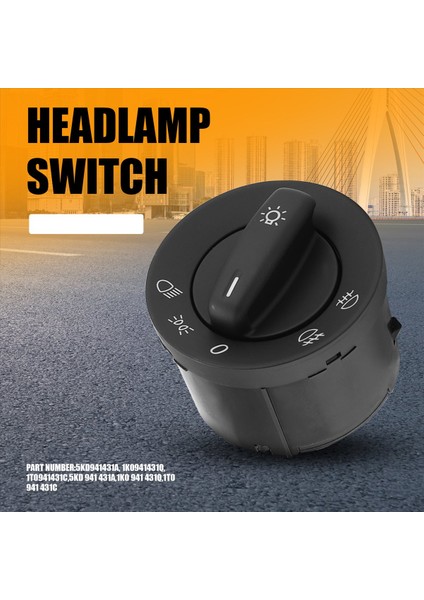 Far Sis Lambası Kontrol Anahtarı Golf Için 5 Jetta Passat Gtı Tiguan 5KD941431A 1K0941431Q 1T0941431C (Yurt Dışından) fırsatları