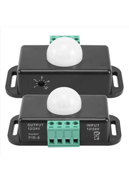 Hareket Sensörü Anahtarı 12V 24V Pır Sensör LED Anahtar Denetleyicisi Esnek LED Şeritler Işık 4 Paket (Yurt Dışından) fırsatları