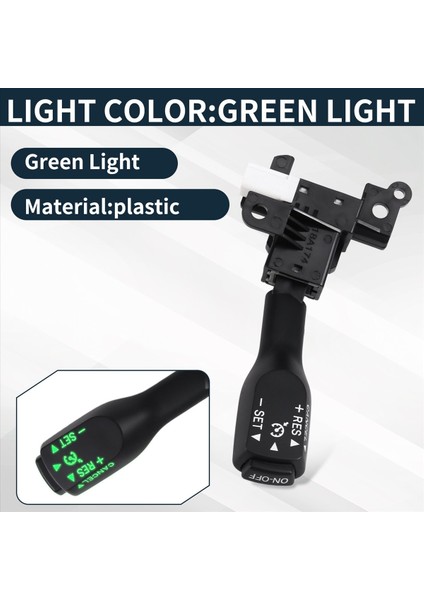 Direksiyon Simidi Seyir Kontrol Anahtarı 84632-34011 84632-34017 Toyota Corolla Yaris Vios Için Auris Prius Green Light (Yurt Dışından) fırsatları
