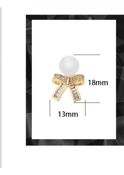 ADORE-R0288 Kadınlar Için Altın Zirkonyum Fiyonk Küpeler (Yurt Dışından) fiyatları