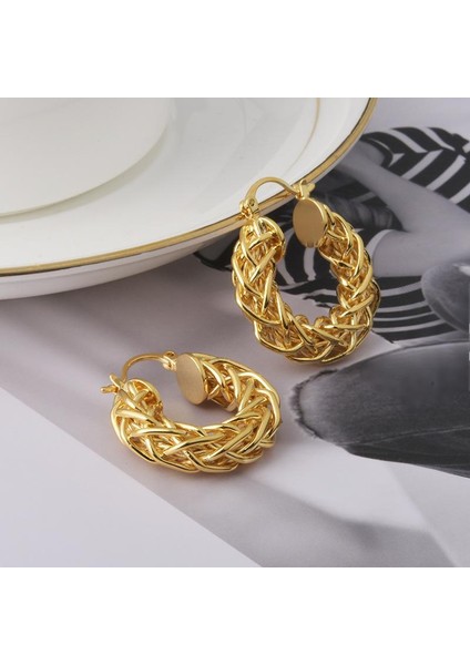 ADORE-R0271 Altın Burgu Tasarım Kadın Küpeleri (Yurt Dışından) fiyatları