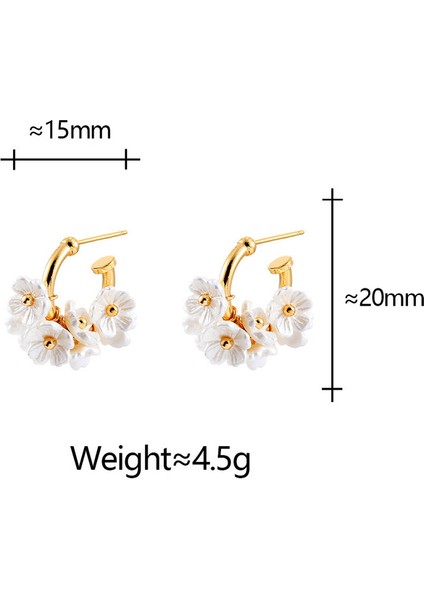 ADORE-A-1336 Altın Kabuk Yapraklı Kadın Küpeleri (Yurt Dışından) fiyatları