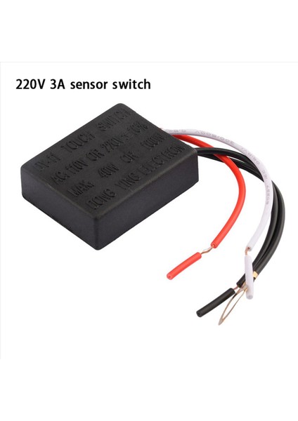 2x AC220V 3A Dokunma Hassas Anahtarı Masa Lambası Parçaları Dokunmatik Kontrol Hassas Ampul Dimmer Işık Anahtarı 15-85W Dokunmatik Anahtar (Yurt Dışından) fırsatları