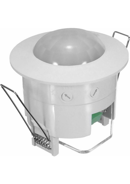 110-240V Ac Mini Ayarlanabilir 360 Derece Tavan Pır Kızılötesi Vücut Hareket Sensörü Dedektörü Lamba Anahtarı Beyaz (Yurt Dışından) modelleri