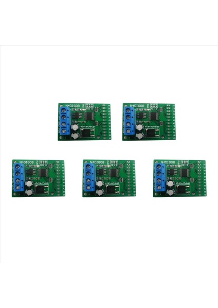 5x 8ch Giriş/çıkış Dijital Anahtar Ttl Lvttl Cmos RS485 Io Kontrol Modülü Modbus Rtu Plc Rölesi Için Kart (Pın Yok) (Yurt Dışından)