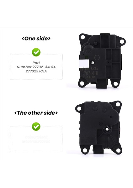 277323JC1A Klima Isıtıcı Isıtıcı Karışım Kapısı Aktüatörü Nissan 27732-3JC1A (Yurt Dışından) fırsatları