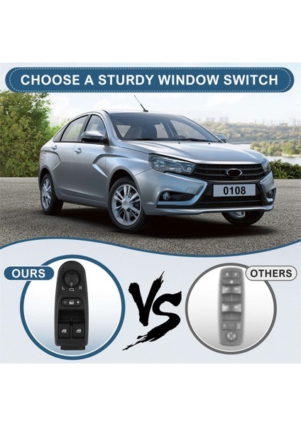 3523769 Lada Lhd Araba Parçaları Aksesuarları Için Araba Güç Penceresi Anahtarı Birimi 352 3769 (Yurt Dışından) fırsatları