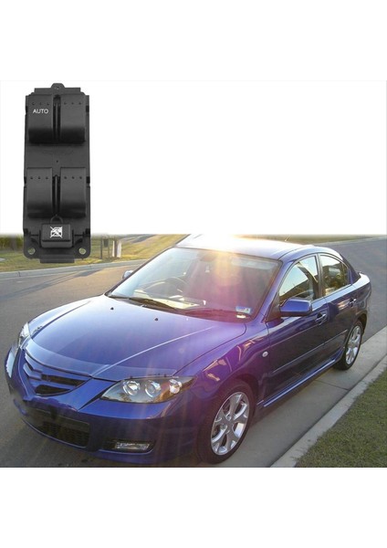 Yeni Li Araba Pencere Asansör Anahtarı Elektrikli Pencere Anahtarı BN8F-66-350A BN8F66350A Mazda 3 2004-2009 (Yurt Dışından) modelleri