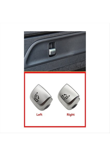 Koltuk Kontrol Anahtarı Düğmesi Kapak Koltuk Backrest Serbest Bırakma Anahtarı 2059056611 Mercedes Benz Glc C-Sınıfı W205 W253 Sol (Yurt Dışından) modelleri