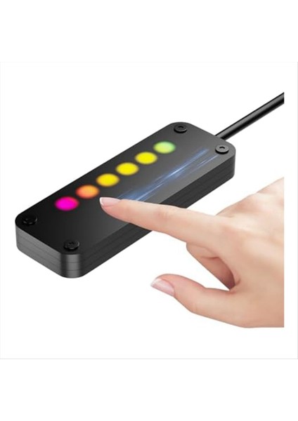 Pc Güç Kontrolü Dokunmatik Kontrol Pc Güç Masaüstü Bilgisayar Harici Güç Sw Güç LED 4m Kablolarla Kapalı (Yurt Dışından)