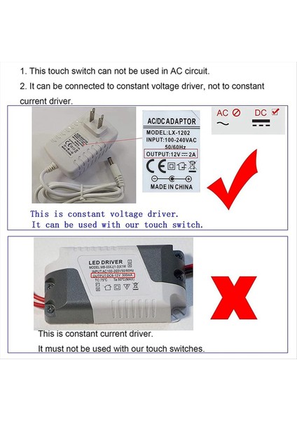 4pcs Dokunlu Dimmer Anahtarı Dc3 7V 5V 12V LED Işık Rv Dolap Gardırop ve Şerit Için Adımsız Dimmer Anahtar Sensörü (Yurt Dışından) fırsatları