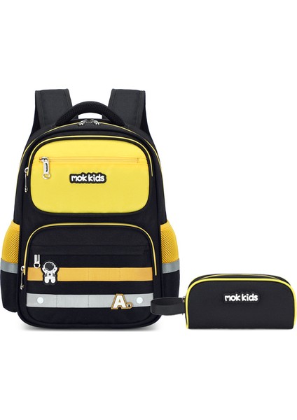 3 Parçalı Ilköğretim Okul Çantası Çocuk Sırt Çantası Büyük Kapasiteli Çocuk Sırt (Yurt Dışından)