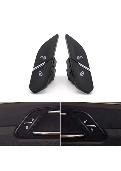 95B962125B 95B962126B Araba Iç Kontrol Kapı Kilidi Porsche Macan Için Anahtar Düğmesi 95B 95B-2 2014-2024 (Yurt Dışından) modelleri