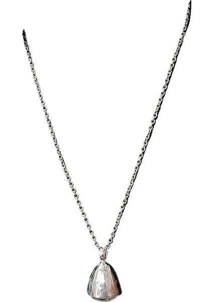 Sonbahar/kış Gümüş Kozalak Kolye Kadın Kazak Zinciri Için Uzun Kolye (Yurt Dışından)