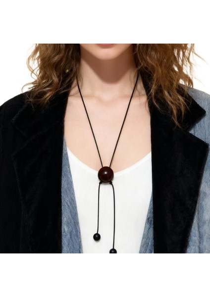 Abartılı Meyve Kazak Zinciri Ayarlanabilir Siyah Uzun Kazak Zinciri (Yurt Dışından) fiyatları