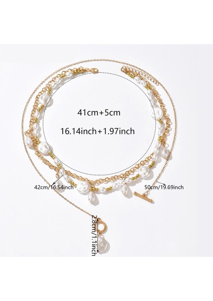 Inci Kazak Zincir Kolye, Fransız Retro Tarzı, Kadınlar Için Uzun Köprücük Kemiği Zinciri. (Yurt Dışından) fiyatları