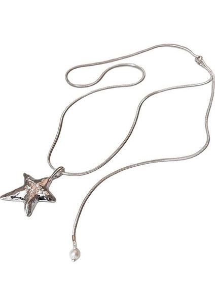 Kadınlar Için Yıldız Kolye Ucu, Köprücük Kemiği Zinciri (Yurt Dışından)