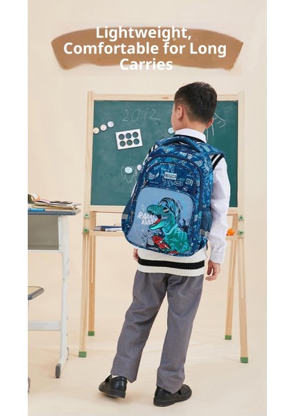 Ilkokul Öğrencileri Okul Çantası Üç Set Iki Omuz Okul Çantası Hafif Omuz Çantası Omurga Bakımı Sırt Çantaları (Yurt Dışından) fiyatları