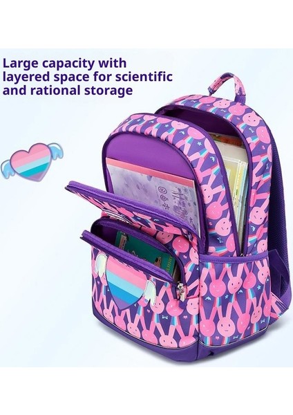 Mok Ilkokul Öğrencileri Okul Çantası 1-3-6 Sınıf Kız Hafif Omuz Çantası Çocuk Sırt Çantası Kalem Çantası Seti (Yurt Dışından) fiyatları