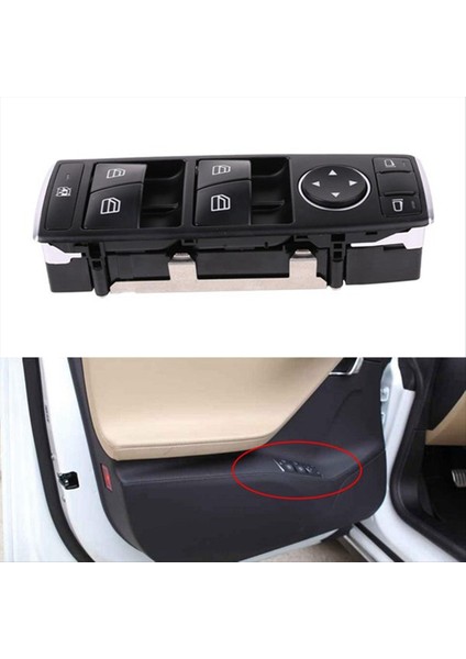 Tesla Için Model S Model x Araç Pencere Anahtarı Pencere Asansör Anahtarı Düğmesi 1028641 1003589 Yeni Li Otomobil Parçaları (Yurt Dışından) fiyatları