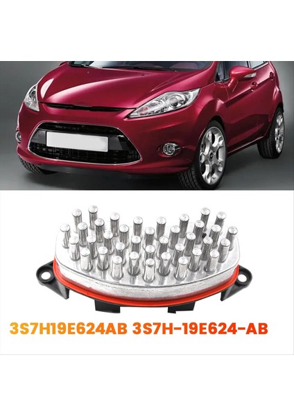 Araba Blower Motor Direnç Isıtıcı Fan Modülü 3S7H-19E624-AB Ford Fiesta V 2002-2008 Odak Iı 2004-2011 3S7H19E624AB (Yurt Dışından) modelleri