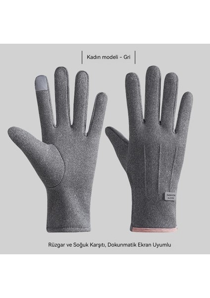 Kadın Kışlık Bisiklet Eldiveni Geçirmez Isıtmalı, Yünlü, Dokunmatik Ekran Uyumlu (Yurt Dışından) fiyatları