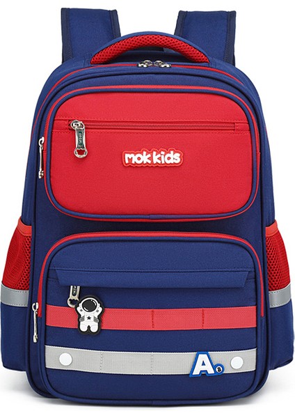 Mok Ilkokul Öğrencileri Okul Çantası Erkek ve Kız Omuz Çantası Büyük Kapasiteli Çocuk Sırt Çantaları (Yurt Dışından)