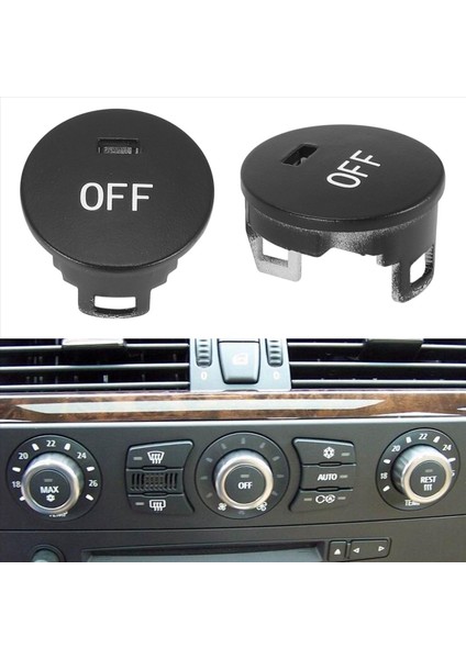 Klima Paneli Anahtarı Düğmesi Merkezi Kontrol Düğmesi Kapak Bmw 5 Serisi E60 E61 61319250196 (Yurt Dışından) indirimleri