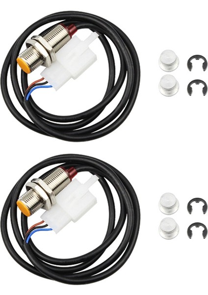 2 Adet Sensör Kablosu Motosiklet Dijital Atv Kilometre Sayacı Hız Ölçer Takometre Yeni Yüksek Kalite (Yurt Dışından)