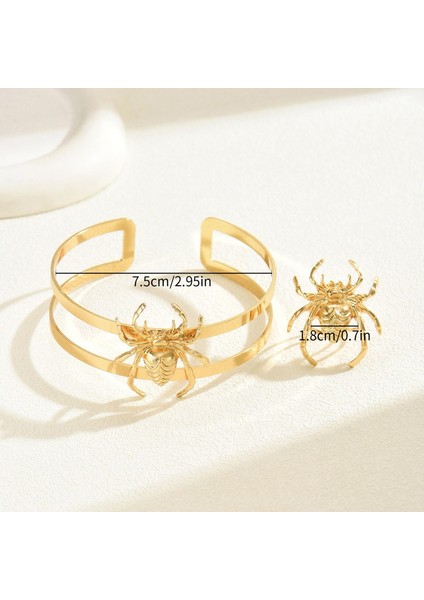 ADORE7702 Altın Örümcek Tasarım Takı Seti (Yurt Dışından) modelleri