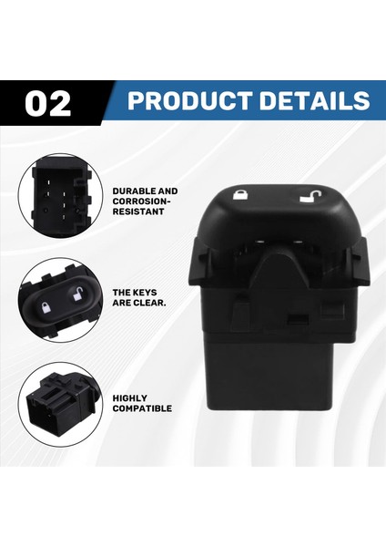 Kapı Kilit Anahtarı 7pins 2L1Z-14028-ABA 5L1Z14028BB Ford F150 Expedition Için 2005-2006 (Yurt Dışından) modelleri