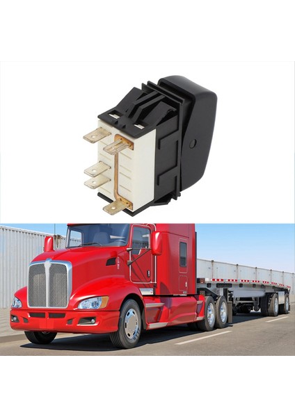 Kenworth T660 Için Yeni Siyah Yedek Rocker Switch P27-1123-007 (Yurt Dışından)
