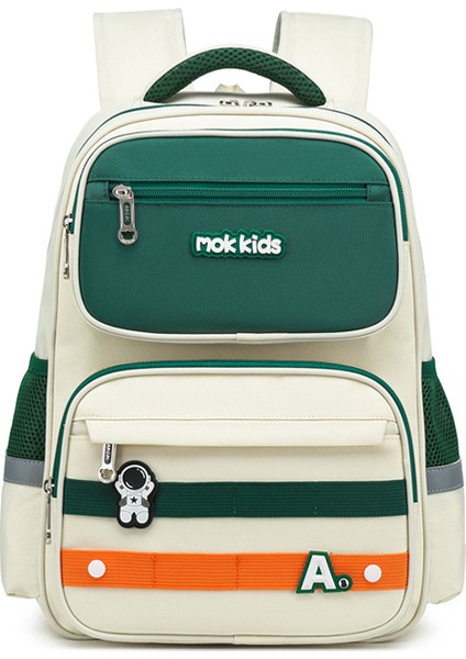 Mok Ilkokul Öğrencileri Okul Çantası Erkek ve Kız Omuz Çantası Büyük Kapasiteli Çocuk Sırt Çantaları (Yurt Dışından)