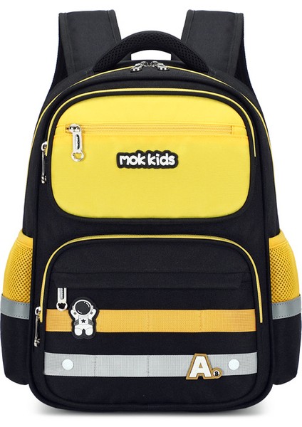 Mok Ilkokul Öğrencileri Okul Çantası Erkek ve Kız Omuz Çantası Büyük Kapasiteli Çocuk Sırt Çantaları (Yurt Dışından)
