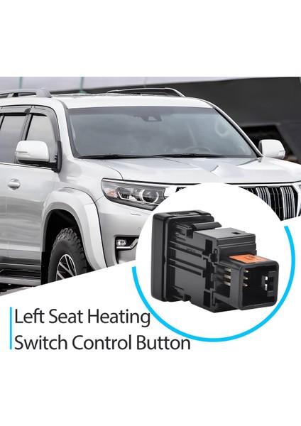 84751-0G030 84751-0G040 Çift Koltuk Isıtma Anahtarı Toyota Highlander Için Isıtmalı Kontrol Düğmesi 2015-2019 (Yurt Dışından) fırsatları