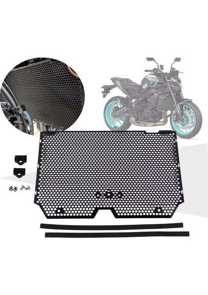 Motosiklet Radyatör Izgarası Koruyucu Koruma Kapağı Yamaha MT09 Mt-09 Sp XSR900 Gp Xsr 900 Gp 2024 2025 (Yurt Dışından) modelleri