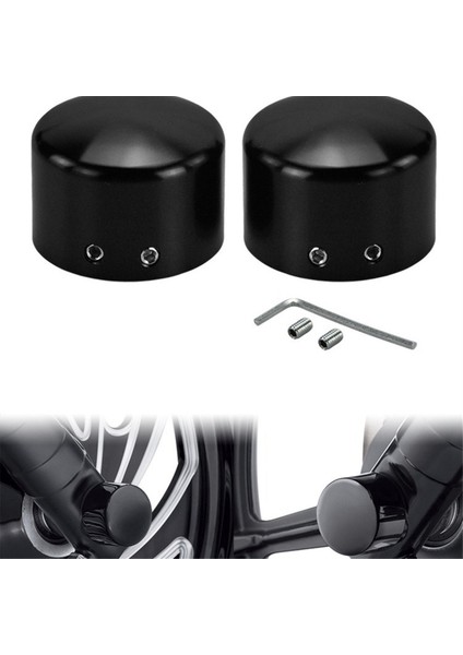 Motosiklet Ön Aks Vida Kapağı Ön Aks Kapağı Trim Kapağı Harley Touring Softail Breakout Dyna Street Bob V-Rod (Yurt Dışından) fiyatları