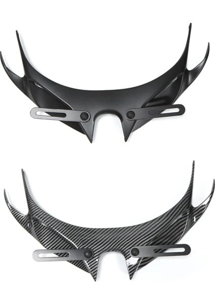 Motosiklet Ön Kaplama Kanatçıkları Aerodinamik Kanat Yan Kanatlar Spoiler Honda Forza 350 2021 2022 Karbon Fiber Rengi (Yurt Dışından) fiyatları