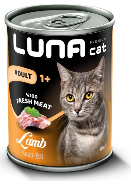 Cat Kuzu Etli 12'li Konserve