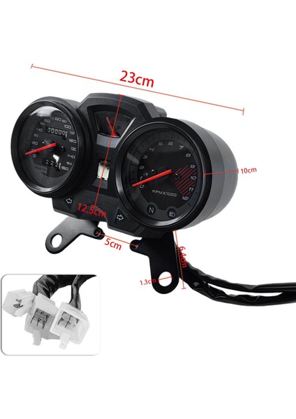 Motosiklet Enstrüman Dijital Gösterge Paneli Dijital Ekran Ktm RC200 2019-2022 Motosiklet Dijital Hız Göstergesi (Yurt Dışından) fırsatları