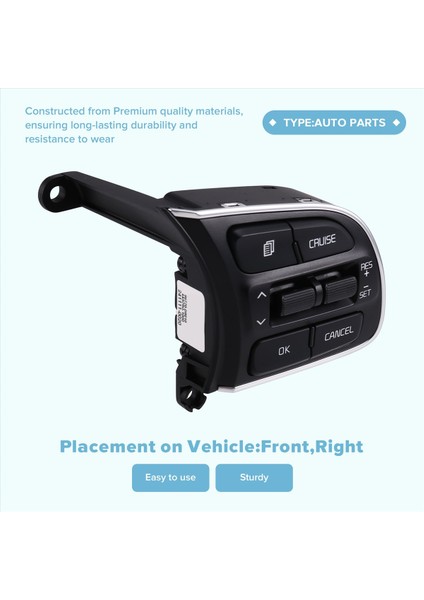 Direksiyon Simidi Seyir Kontrol Anahtarı Sağ Direksiyon Simidi Cruise 96720D9010 Kıa Sportage Ql 2016 2017 Için (Yurt Dışından) indirimleri