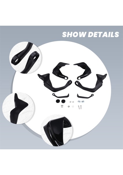 Motosiklet El Koruyucu El Koruma Rüzgar Kalkanı El Koruyucuları Voge Valico DS900X DSX900 900DSX 2024 2025 Siyah (Yurt Dışından) indirimleri