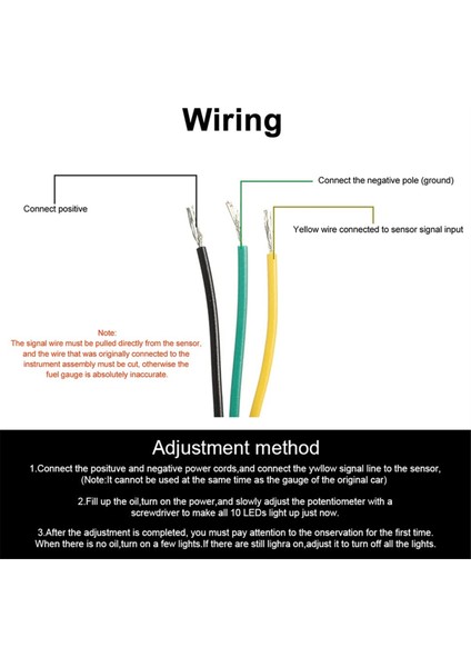 Yakıt Ölçer Göstergesi Göstergesi, Yakıt Ölçer Işaretçisi Evrensel Yakıt Tankı Ölçeri, 52MM 12V Yeşil LED Otomatik Motosiklet Tekne Için (Yurt Dışından) modelleri