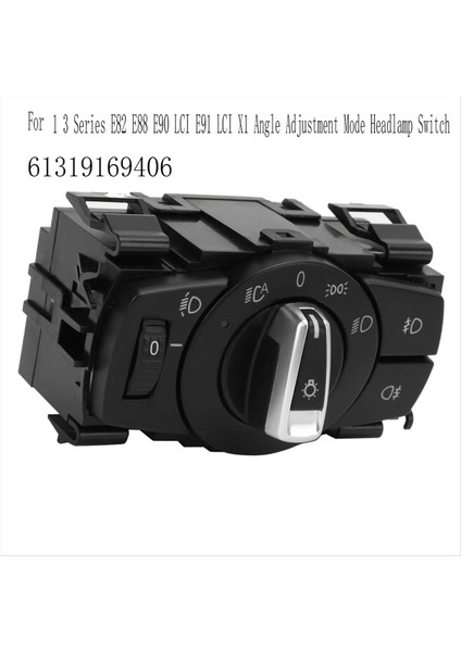 61319169406 Bmw 1 3 Serisi E82 E88 E90 Lcı E91 Lcı X1 Açı Ayarlama Modu Far Anahtarı (Yurt Dışından) fırsatları