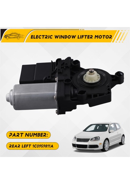 Vw Golf 4 R32 Mk4 Bora Jetta 2002-2009 Arka Sol Için Elektrikli Cam Kaldırma Motoru Cam Regülatörü Aktüatörü 1C0959811A (Yurt Dışından) fırsatları