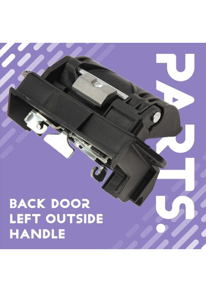 Arka Arka Kapı Dış Kol 69190-60011 69190-60012 Toyota Prado LC150 Lexus GX460 10-21 6919060010 6919060011 (Yurt Dışından) fırsatları