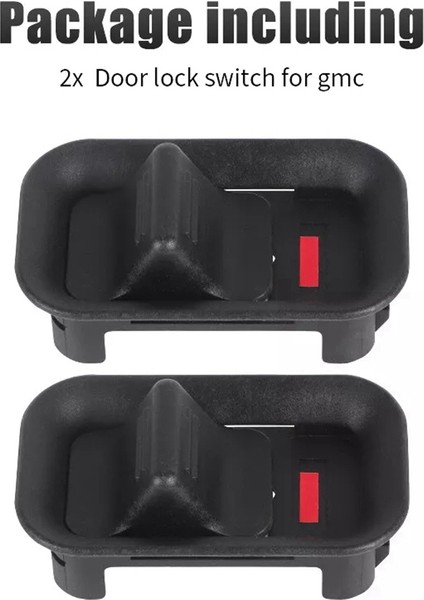 15172121 Araba Sol+Sağ Yan Kapı Kilidi Slide Düğmesi Anahtar Düğmesi Chevy Gmc Escalade 99-07 (Yurt Dışından) indirimleri