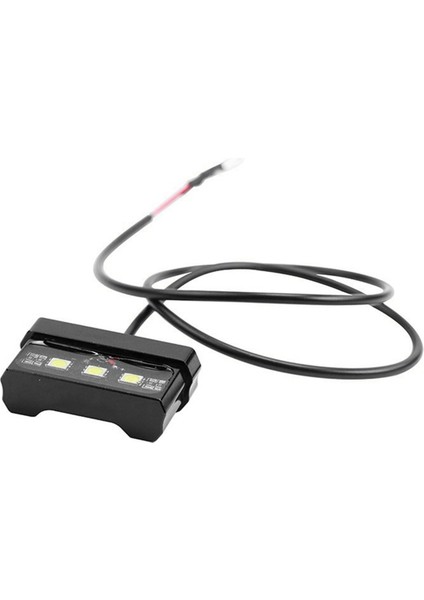 LED Motosiklet Plaka Lambası Dekoratif Lamba Evrensel (Yurt Dışından)