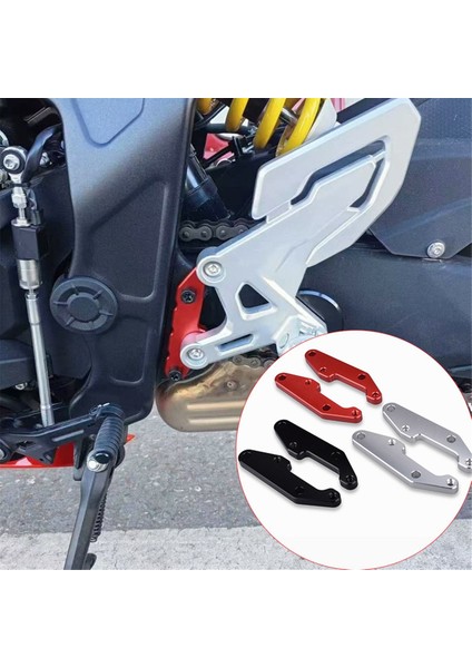 Motosiklet Yükseltme Ayak Pedalı Yükseltme Braketi Pedalı Honda CB650R CBR650R 2019-2022 Aksesuarları Gümüş (Yurt Dışından) fiyatları