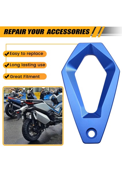 Motosiklet Egzoz Borusu Kuyruk Kapağı Anti Haşlanma Koruyucu Kapak Dekoratif Zontes 368G 368E/D/M 368K Aksesuarları,b (Yurt Dışından) fırsatları